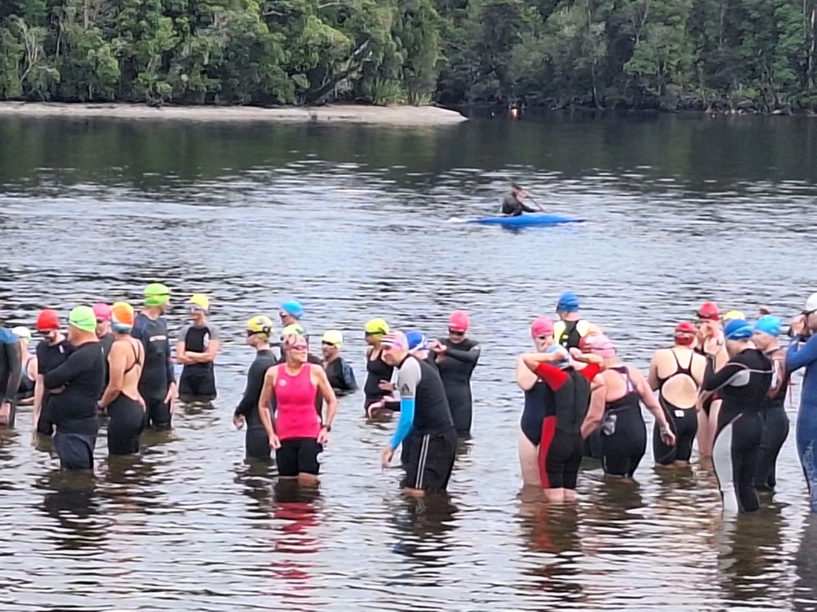 Lake Kaniere community triathlon